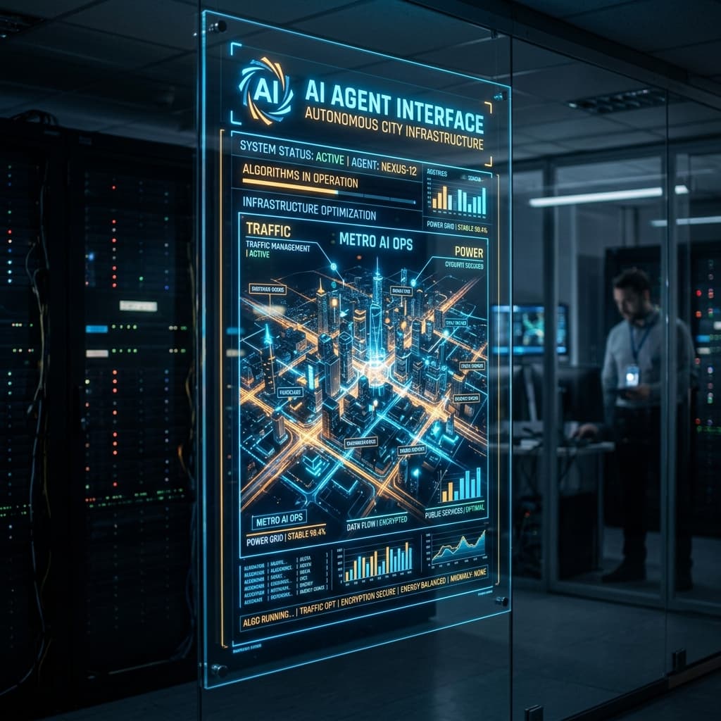 Visualisasi Algoritma AI Infrastruktur