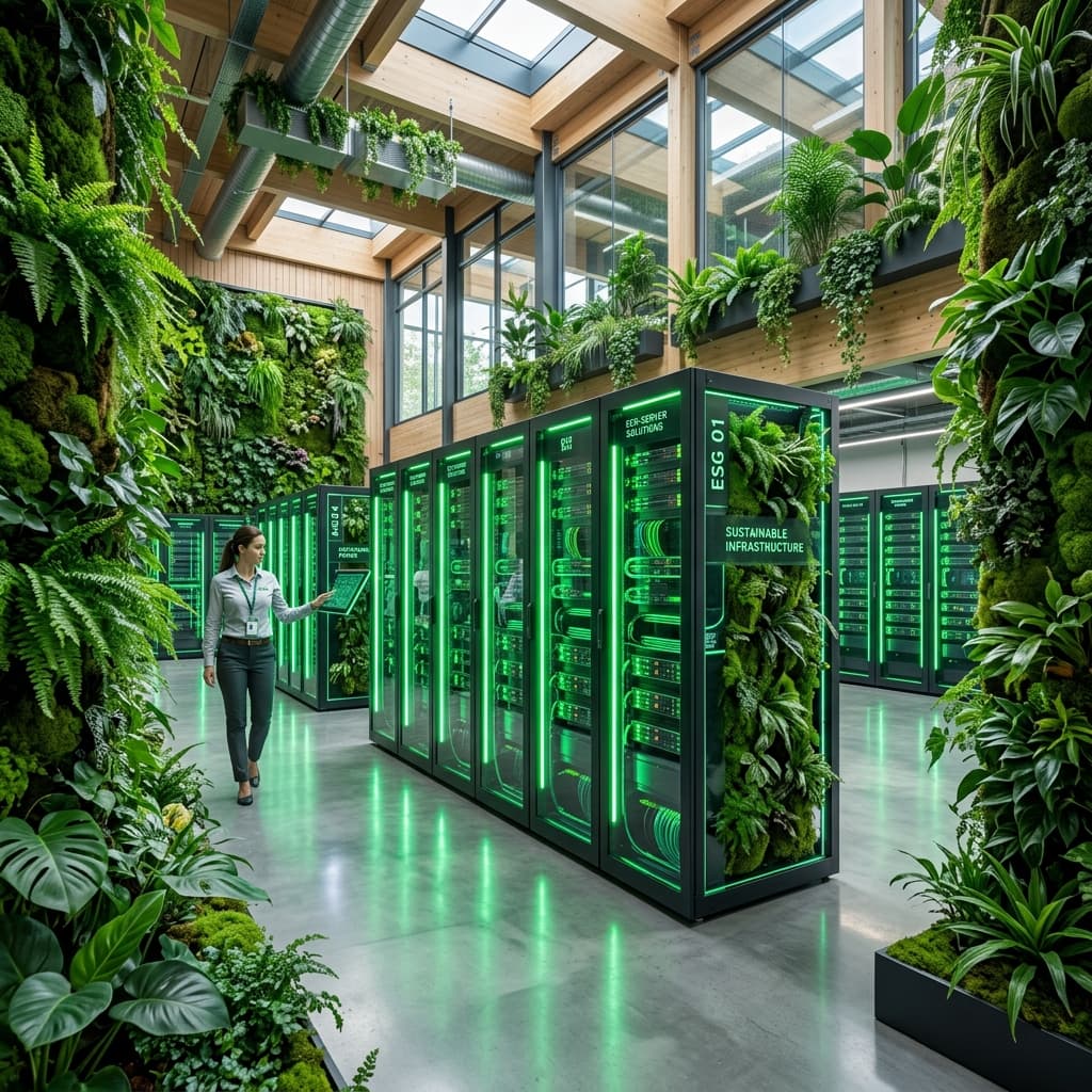 Integrasi Data Center Berkelanjutan